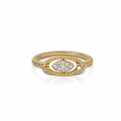 LALAOUNIS BYZANTINE MOSAIC RING IN 18K GOLD AND DIAMONDS